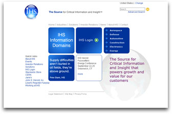 IHS Basin Monitor and Worldwide Maps